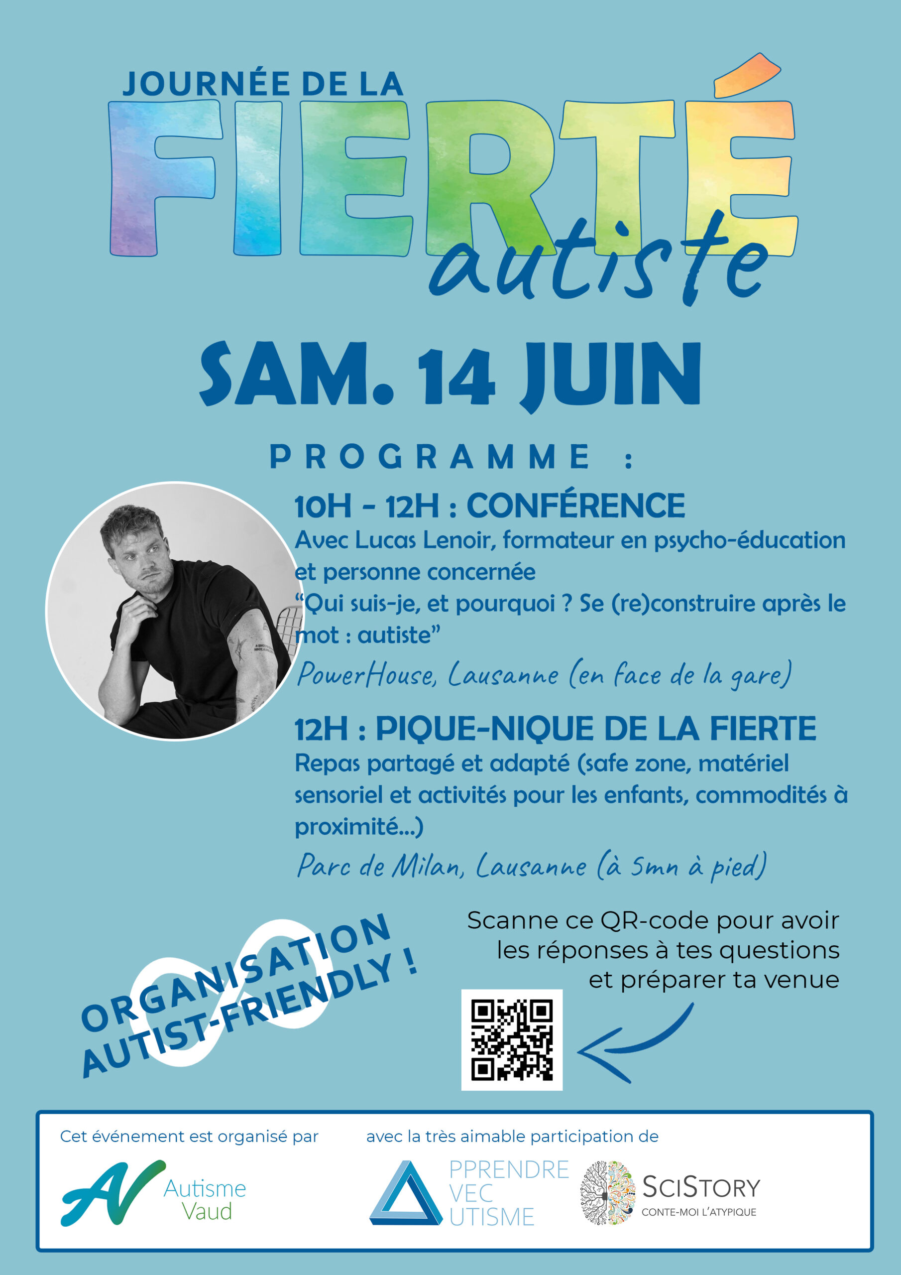 Journée de la Fierté Autiste le 14 juin